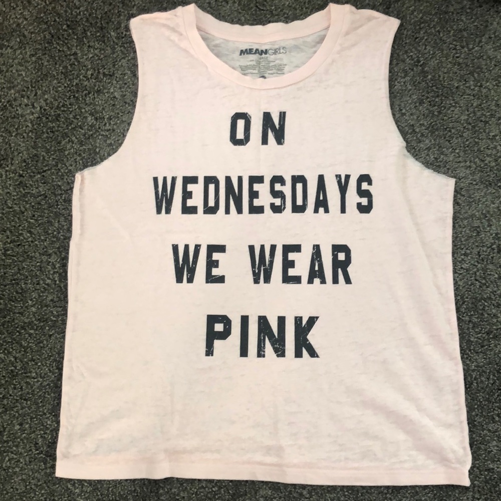 Mean Girls - Wednesdays Pink Tank